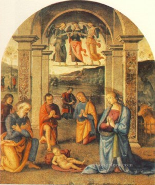  14 Obras - El Presepio 1498 Renacimiento Pietro Perugino